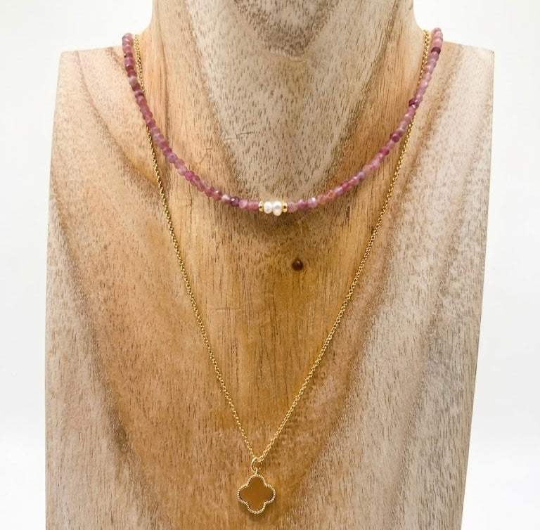 Collier perlé