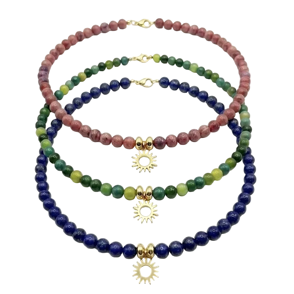 Collier en pierre naturelle
