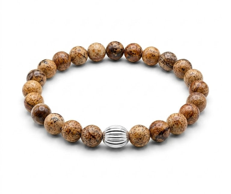 Bracelet pierre naturel Homme