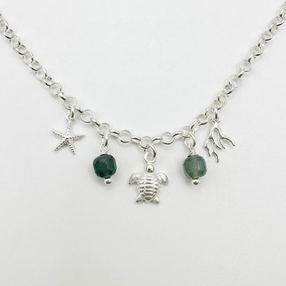 Bracelet breloque mer